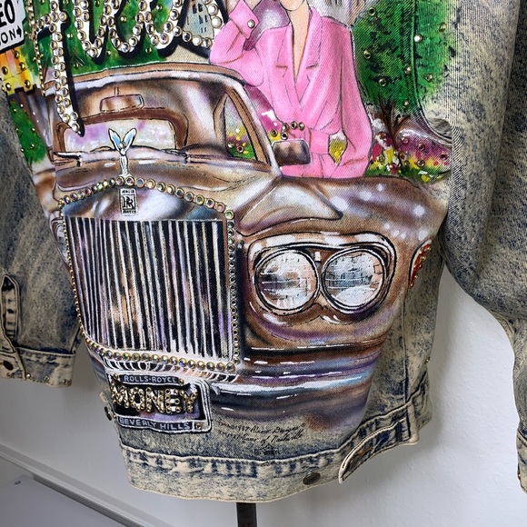 Rare Vintage Tony Alamo Beverly Hills Denim Jacket - Picture 5 of 14